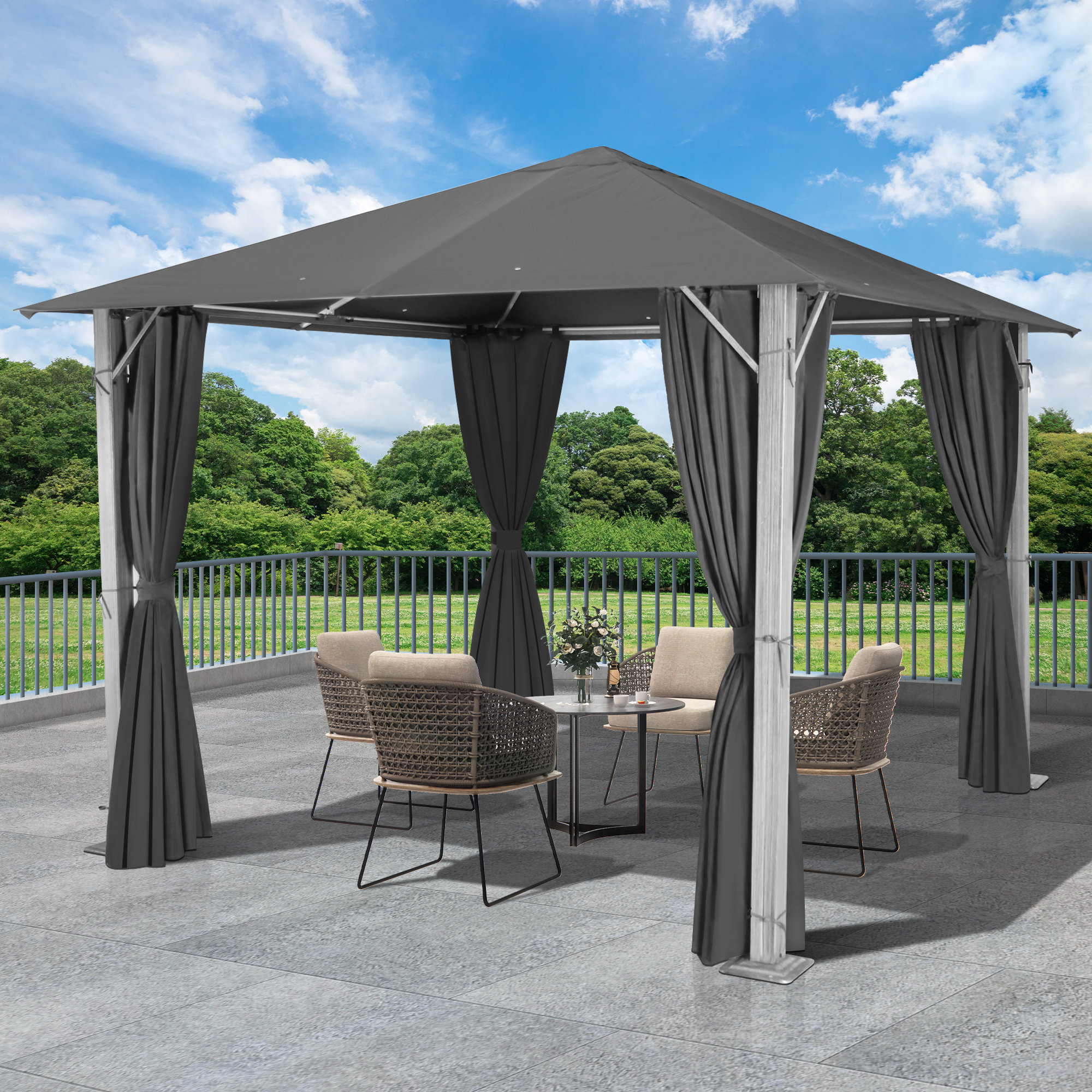 Coveronics Pi L Pi D Pavillon De Jardin En Polyester Wayfair